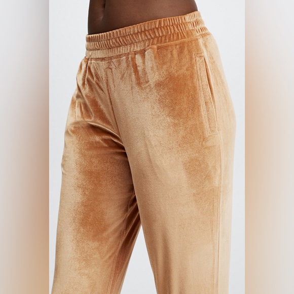 Fabletics Daria Velour Joggers in Light Honey - Picture 5 of 10